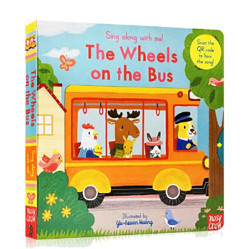 【全场300减100】英文原版 sing along with me the wheels on the